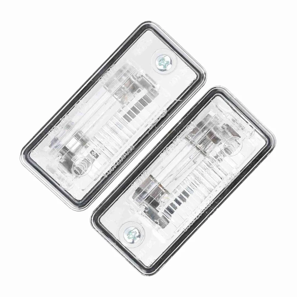 Durable Direct Fit License Plate Light Easy Install Replacement Vehicle Plate Bulb Car Number Light For Audi A4