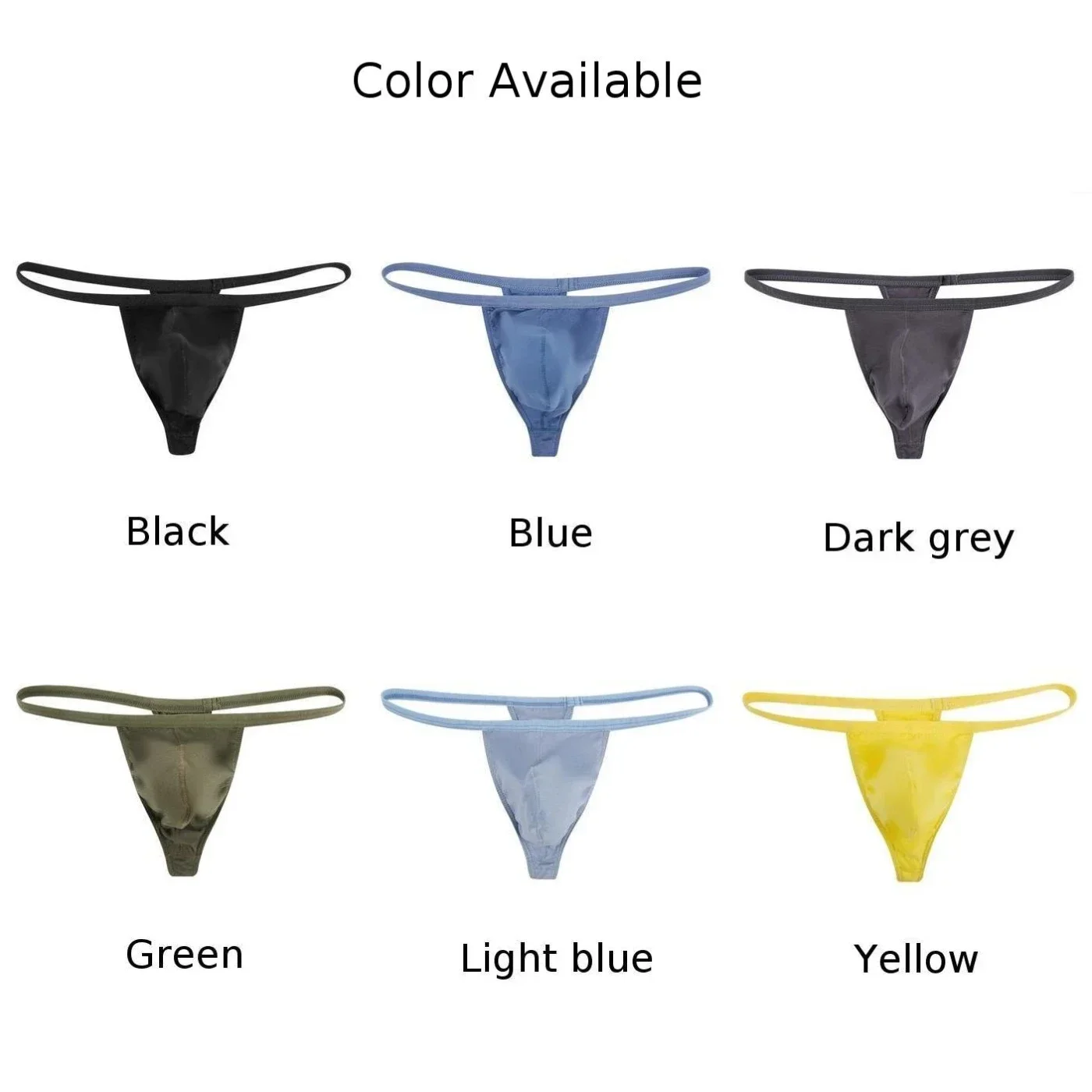2025 Nuove Mutandine Per Gli Uomini Sexy Aderente Stringa A Vita Bassa Perizoma Perizoma Biancheria Intima Senza Soluzione di Continuità Maschile T-back Jock Strap Mutandine