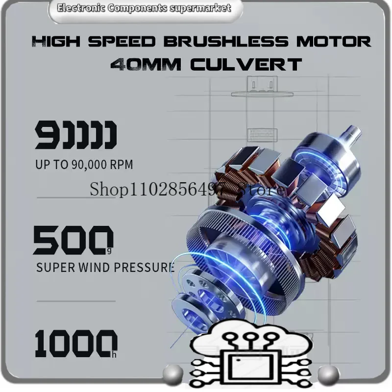 Новый вентилятор Mini Turbo Violent Fan X7