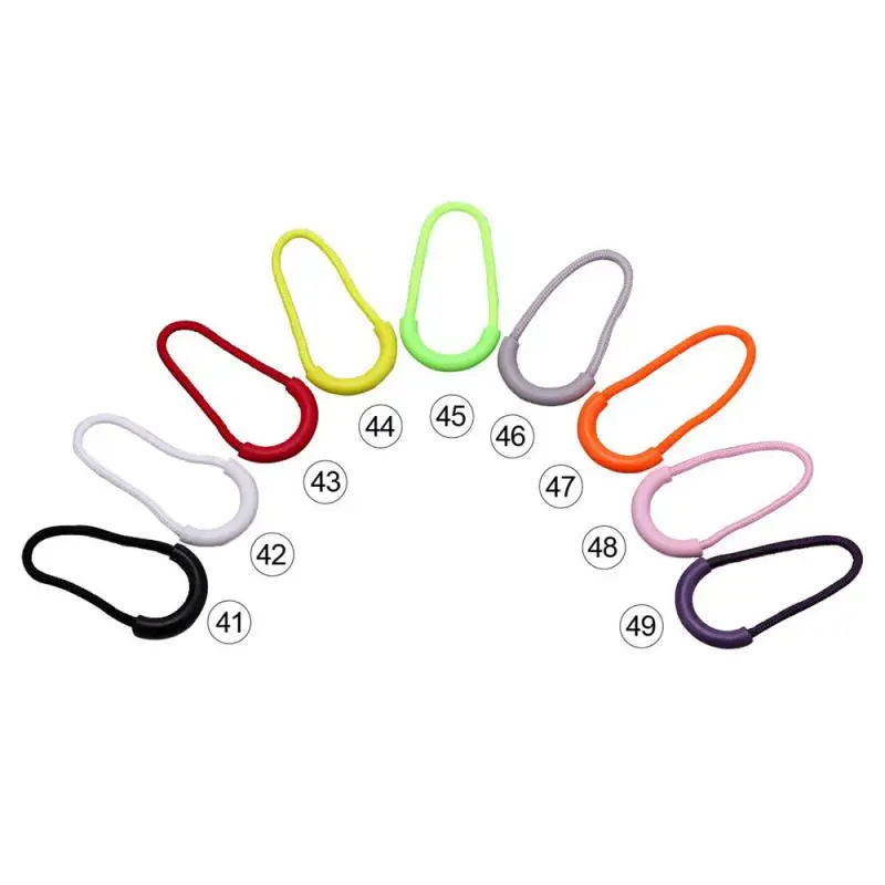 5/10Pcs MIX PVC Zipper Pull Cord Mix Color Zipper Head Pull Puller End Fit Rope Tag Fixer Zip Cord for Garment Bags Accessory