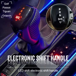 LED Car Styling For VW golf 7 passat B8 tiguan 2 T-roc skoda superb kodiaq MQB DSG Electronic Automatic Gear Shift Handle