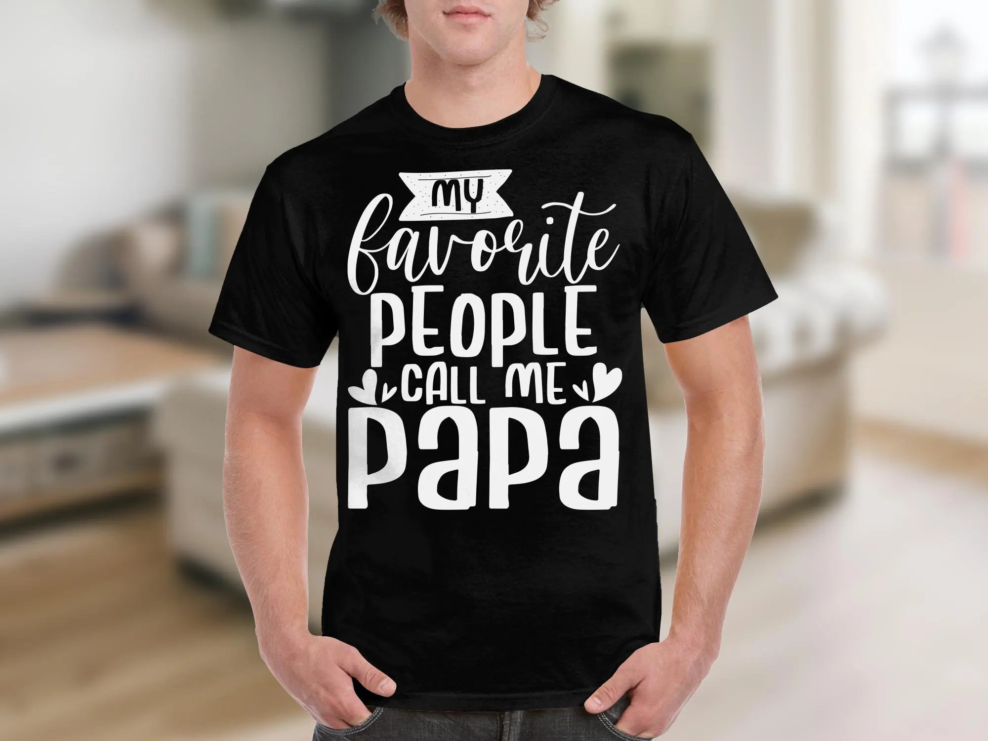 Моя любимая футболка с надписью 