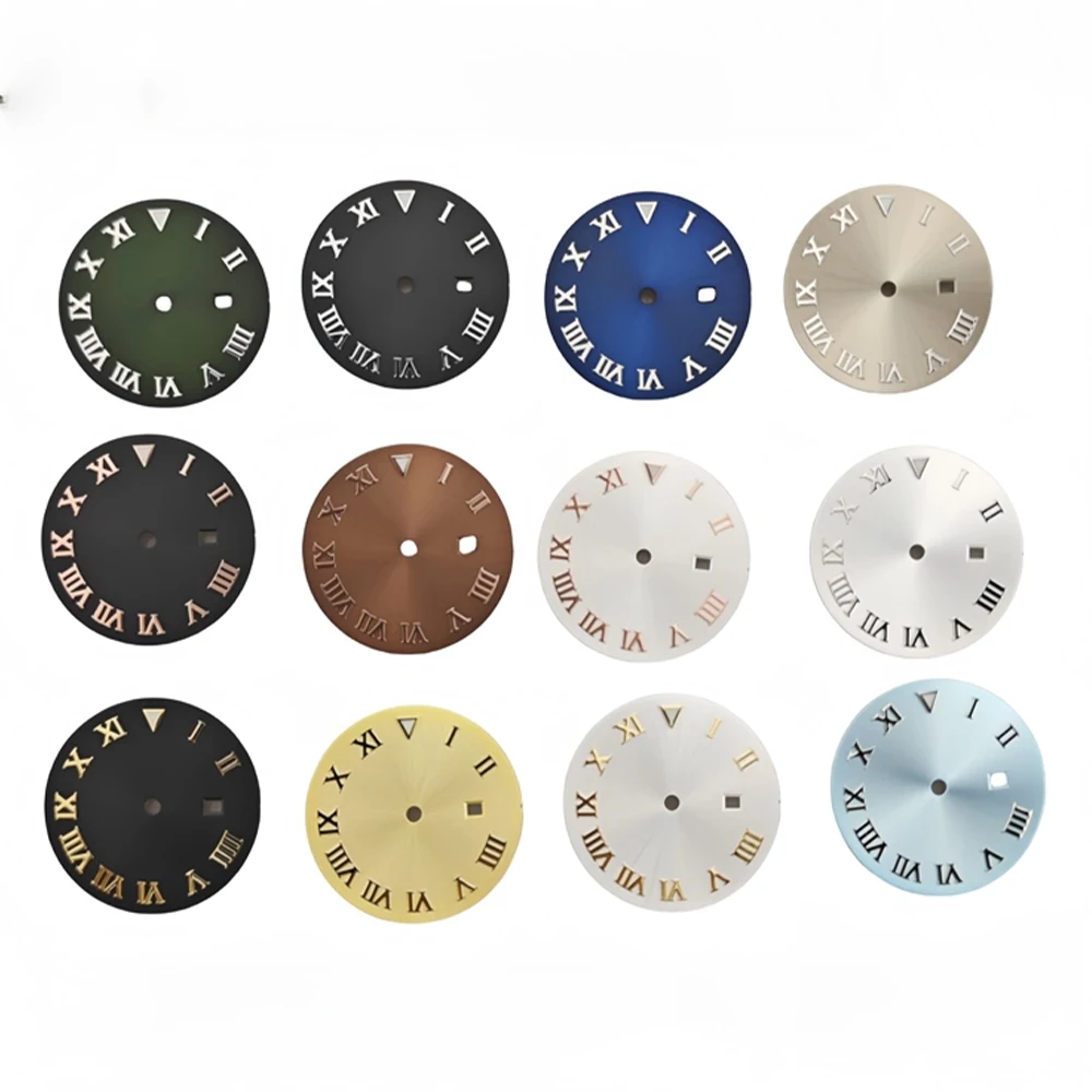 

Индивидуальный циферблат часов NH05, циферблат часов 24,2 мм, подходит для механизма NH05 NH06, детали поверхности часов 24,2 мм