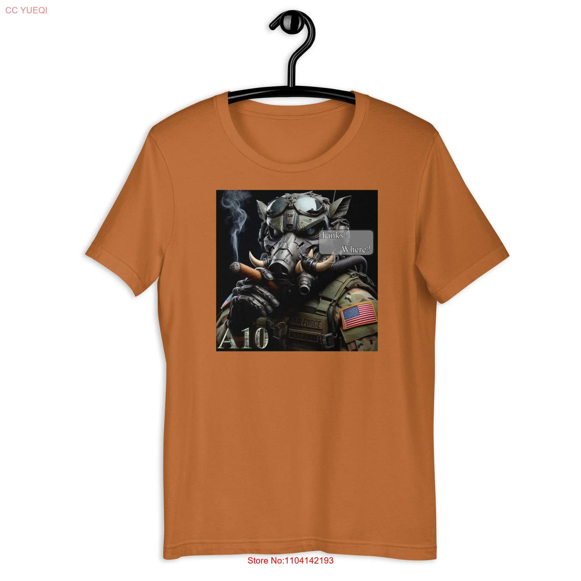 Tanks Where A10 Warthog Pilot t shirt long or short sleeves