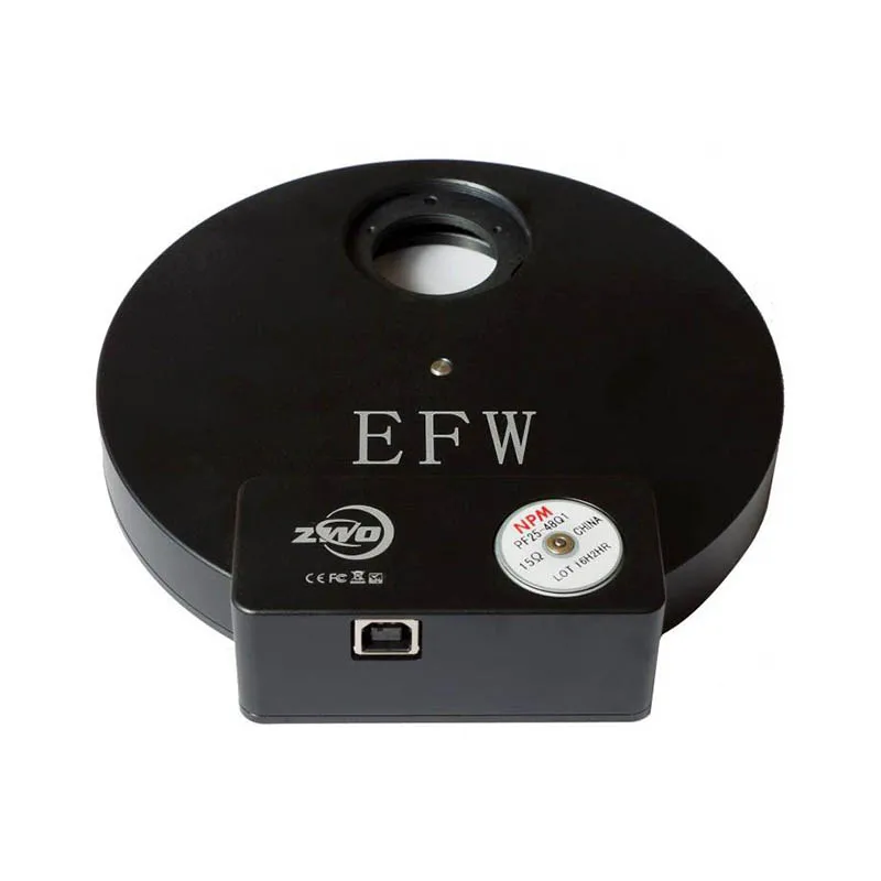 ZWO 8-Position Electronic Filter Wheel for 1.25