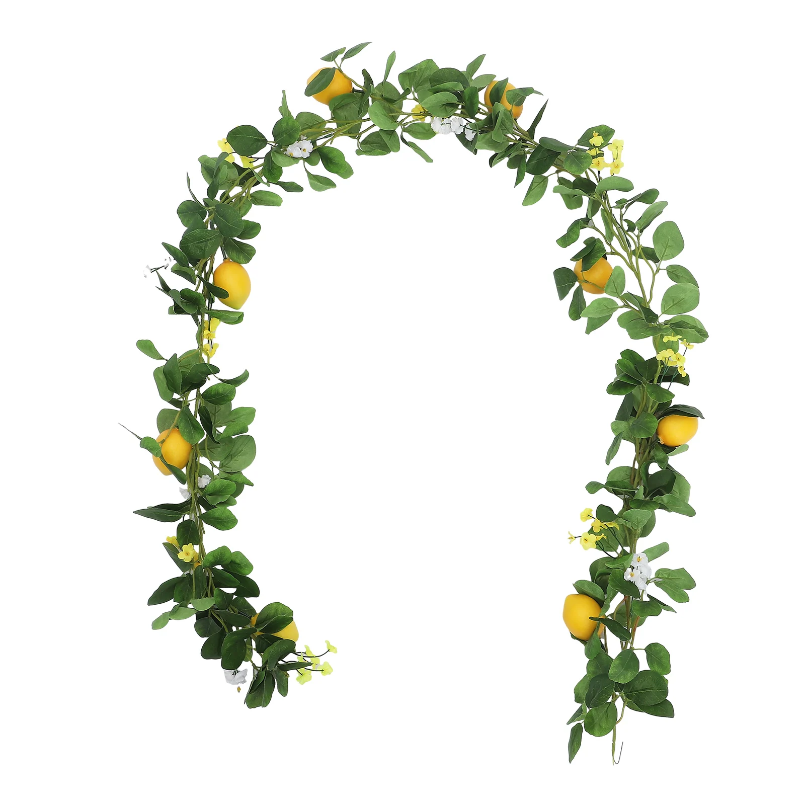 

Simulation Lemon Vine Artificial Plant Rattan Wall Hanging Ornaments Home Furnishing Living Room DIY Decoration