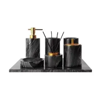 

Nordic Marble Lotion Bottle Spot Pattern Bathroom Accessories Supplies Shampoo Liquid Soap Dispenser Wristband Hand Dispenser