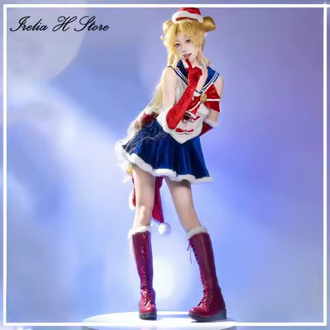 Irelia H AAnime Sailor Moon Tsukino Usagi Cosplay Costume Tsukino Usagi Christmas Dress Halloween Costumes