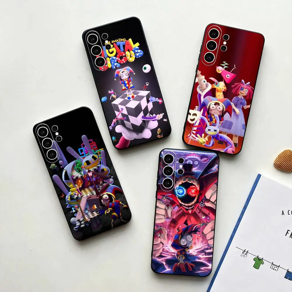 A-Amazing D-Digital C-Circus   Phone Case For Samsung S25,S24,S21,S22,S23,S30,Ultra,S20,Plus,Fe,Note,10,9,5G Black Cover