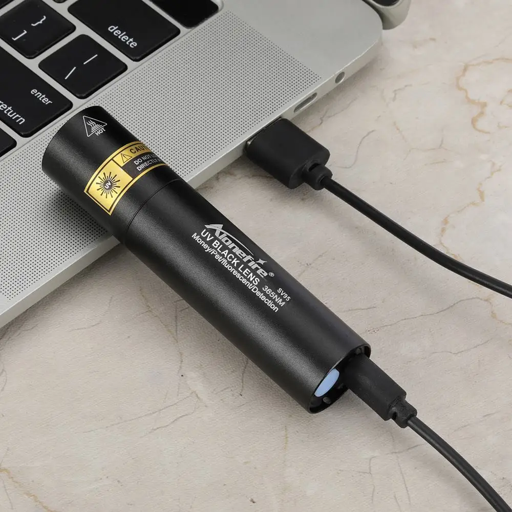Linterna UV 365nm recargable mini inspección profesional - imagen 5