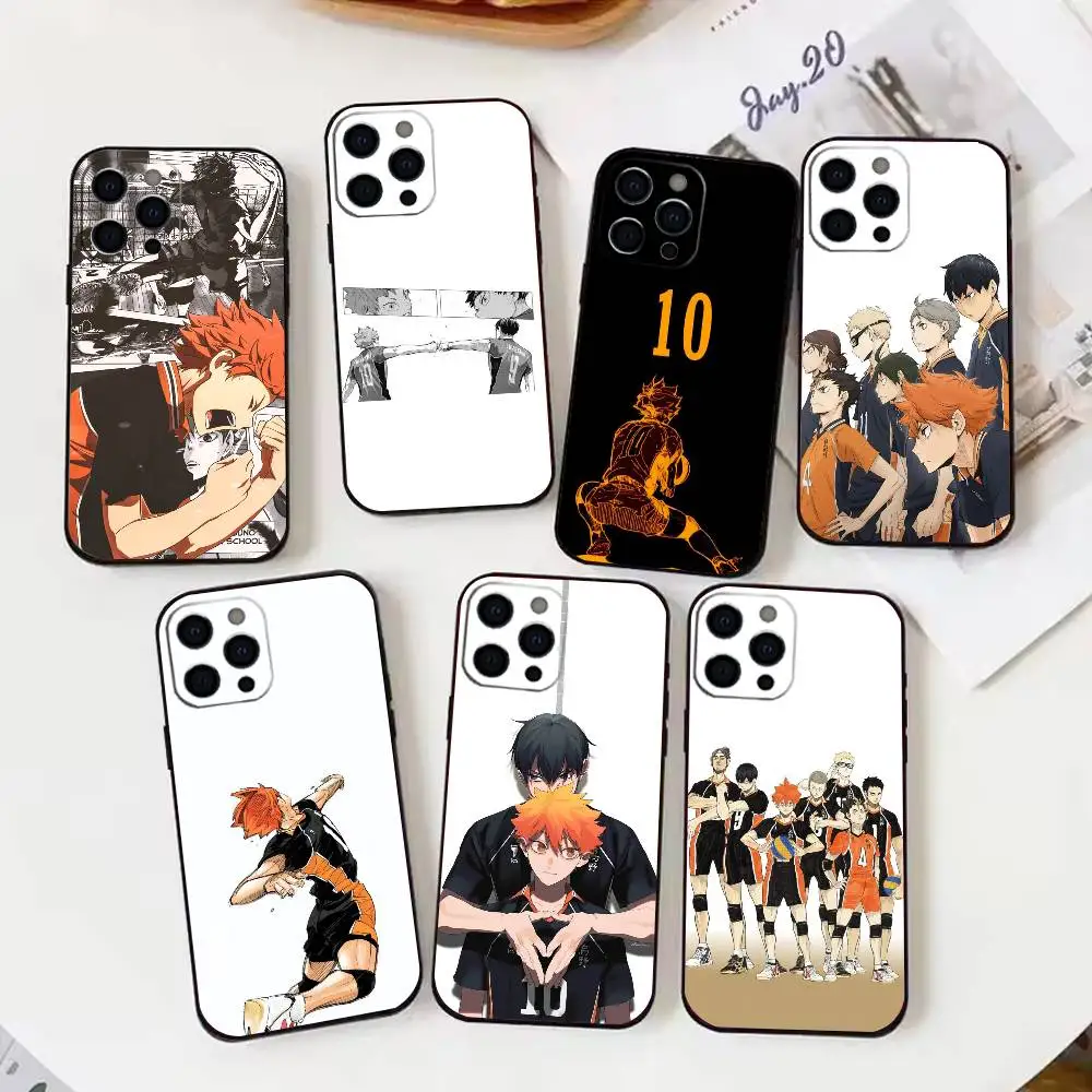 

popular anime Haikyu Phone Case Silicone Soft For IPhone 17 16 15 14 13 12 11 X XR Plus Pro Max Plus
