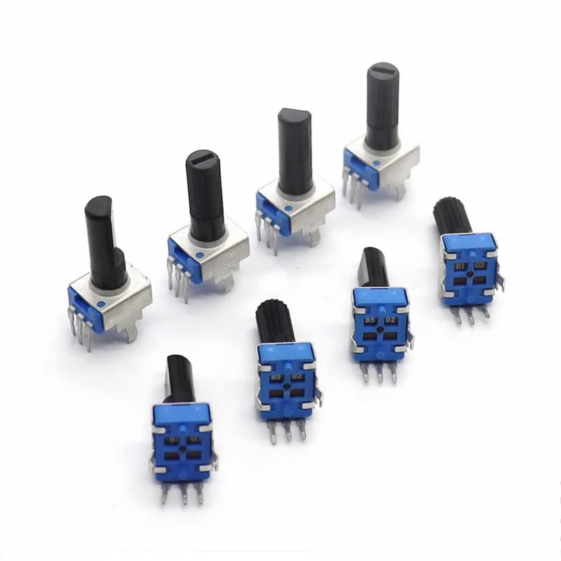 3pin plum shaft/half shaftB10K B5K 18mm B103 Inverter motor Operating panel Speed control knob switch potentiometer