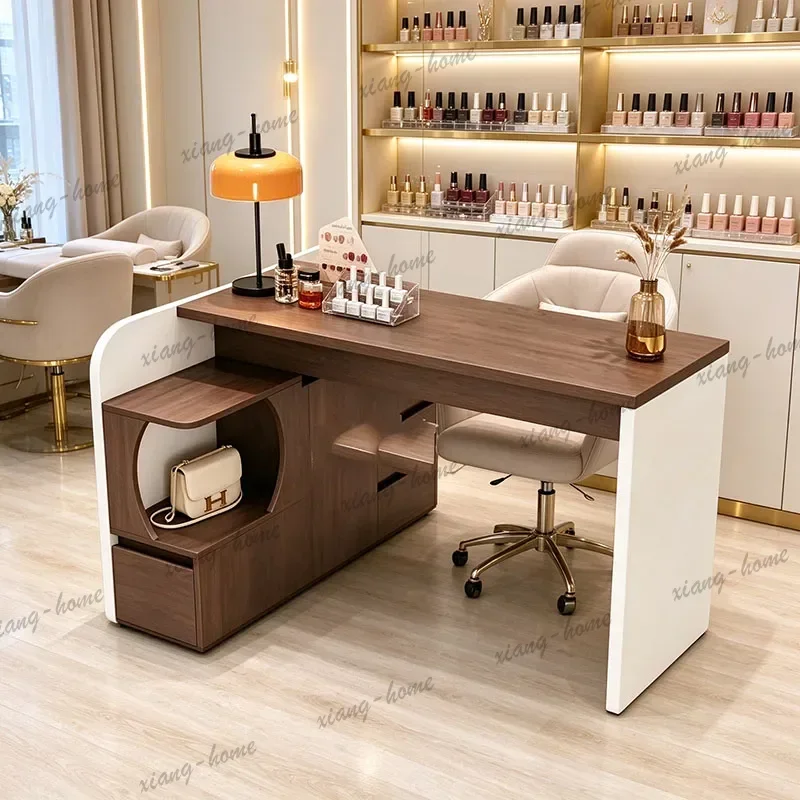 Factory Direct Japanese Modern Manicure Table Design Vintage Italian French Manicure Table Elegant Premium Mesas Manicuristas Fu
