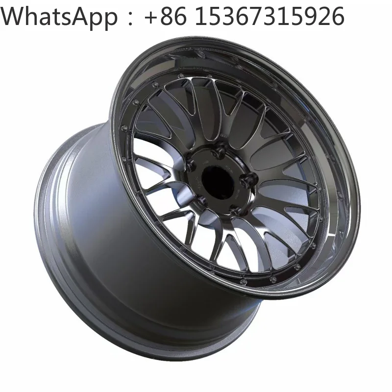 17-22 Inch Lightweight Forged Alloy Wheels 20-30mm ET Concave Design Auto Replacement Rims
