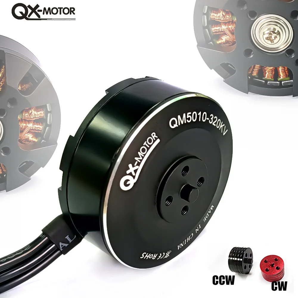 QX-MOTOR QM5010 4110 CW CCW 320KV 380KV 600KV Multi Axis Disc Brushless Motor For RC Remote Controlled Model Toy Parts