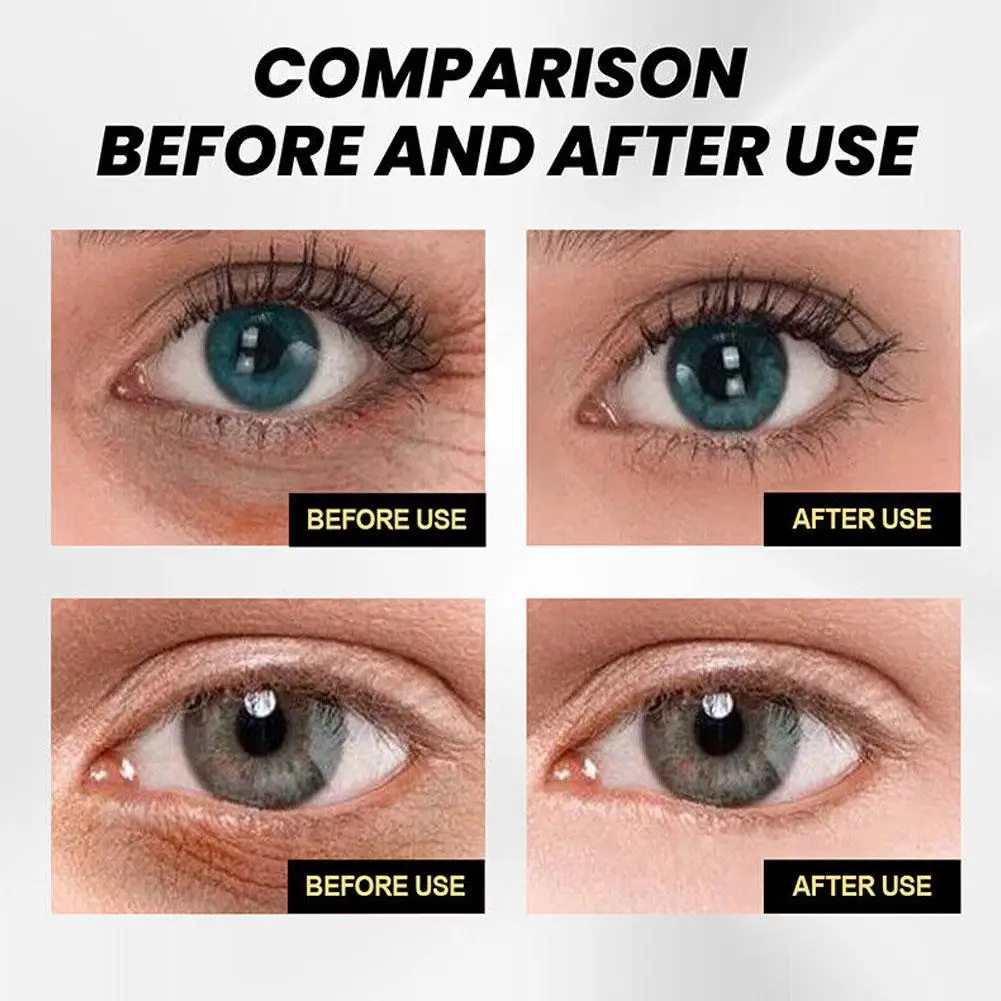 Crema de ojos antiarrugas instantánea, tensar líneas finas suaves, antiojeras, hinchazón, rejuvenecimiento, hidratante, cuidado de la piel