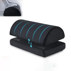 Semicircle Slow rebound orthopedic Feet Pillow Support Foot Rest Home Office Feet Stool Portable Travel Footrest Massage Cushion