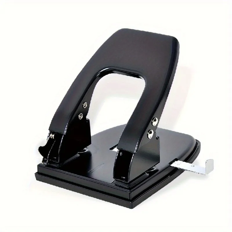 Office Desk 6mm Hole Punch Binding Hole Punch Two Holes Distance 80mm Punch Papers Capacity 40 Sheets 80g