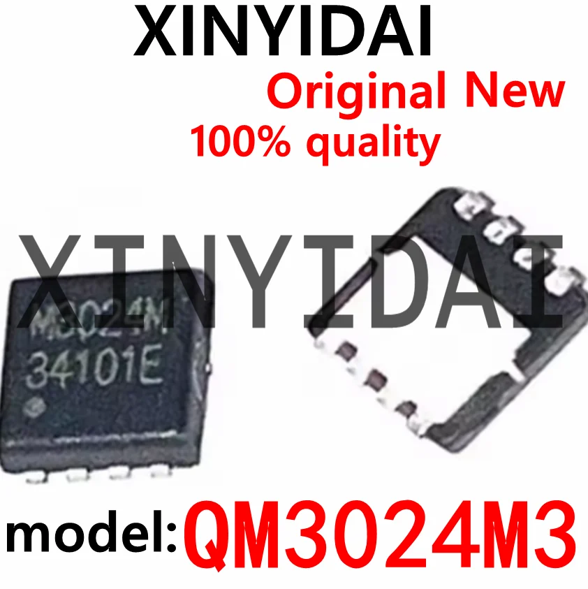 

10pcs QM3024M3 QM3024M M3024M 3MM*3MM MOSFET QFN-8
