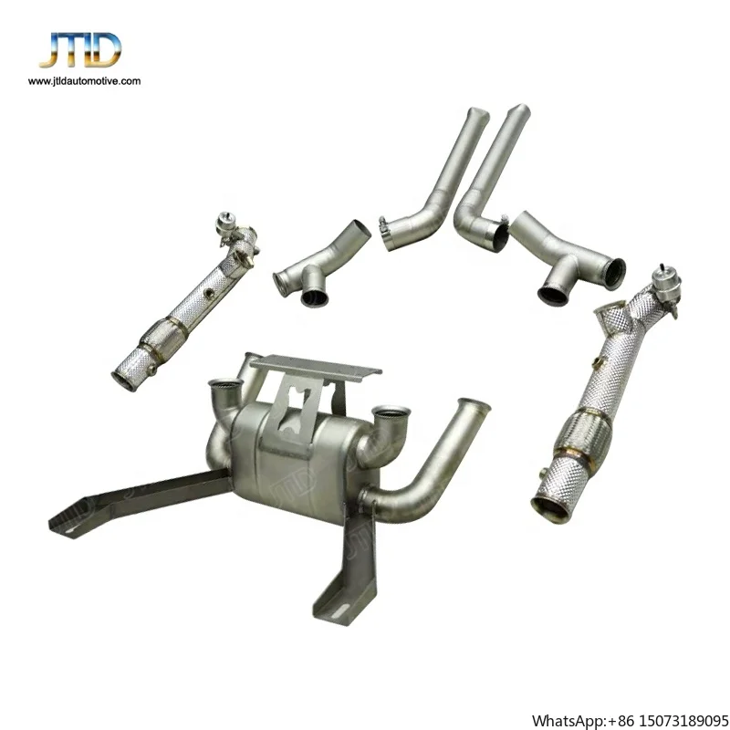 

High Performance Titanium Exhaust Pipe System for LP640