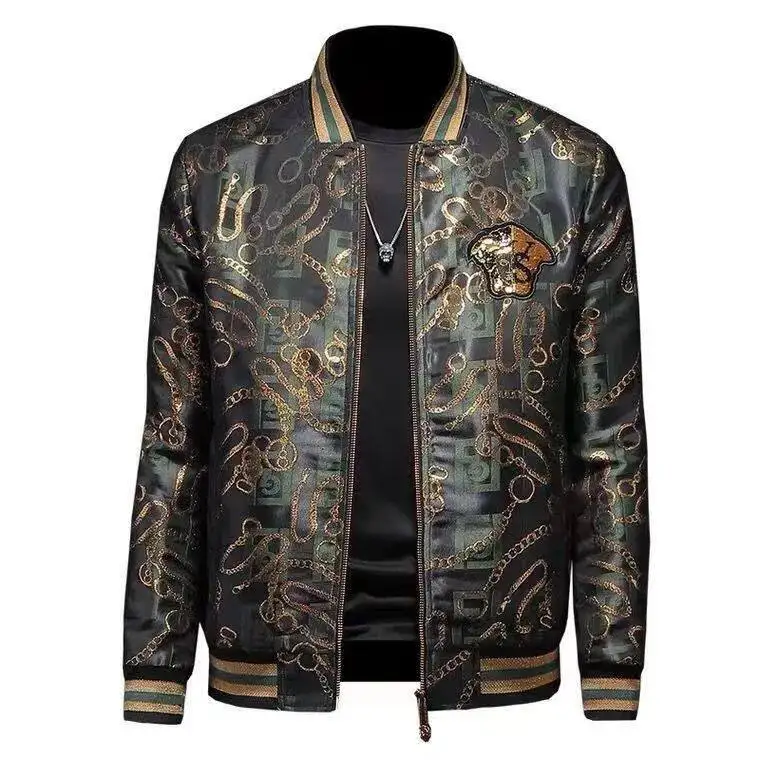 

Мужская тонкая куртка для весны и осени, с тонкой строчкой, в деловом стиле, новинка, модный бренд, высококачественная одежда в зарубежном стиле.