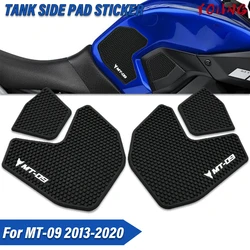 Fit For YAMAHA mt-09 MT09 mt 09 2013-2020 2014 2015 2016 2017 Motorcycle Stickers Non-slip Tank Pad Side Anti Scratch Decal Fits