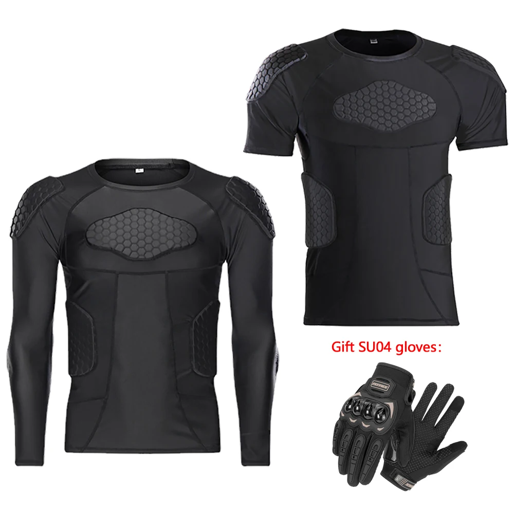 

Motorcycle Jacket Armor Underwear Base Layer Breathable Anti-drop Motocross Body Protective Clothing Motorbike Jackets M-2XL