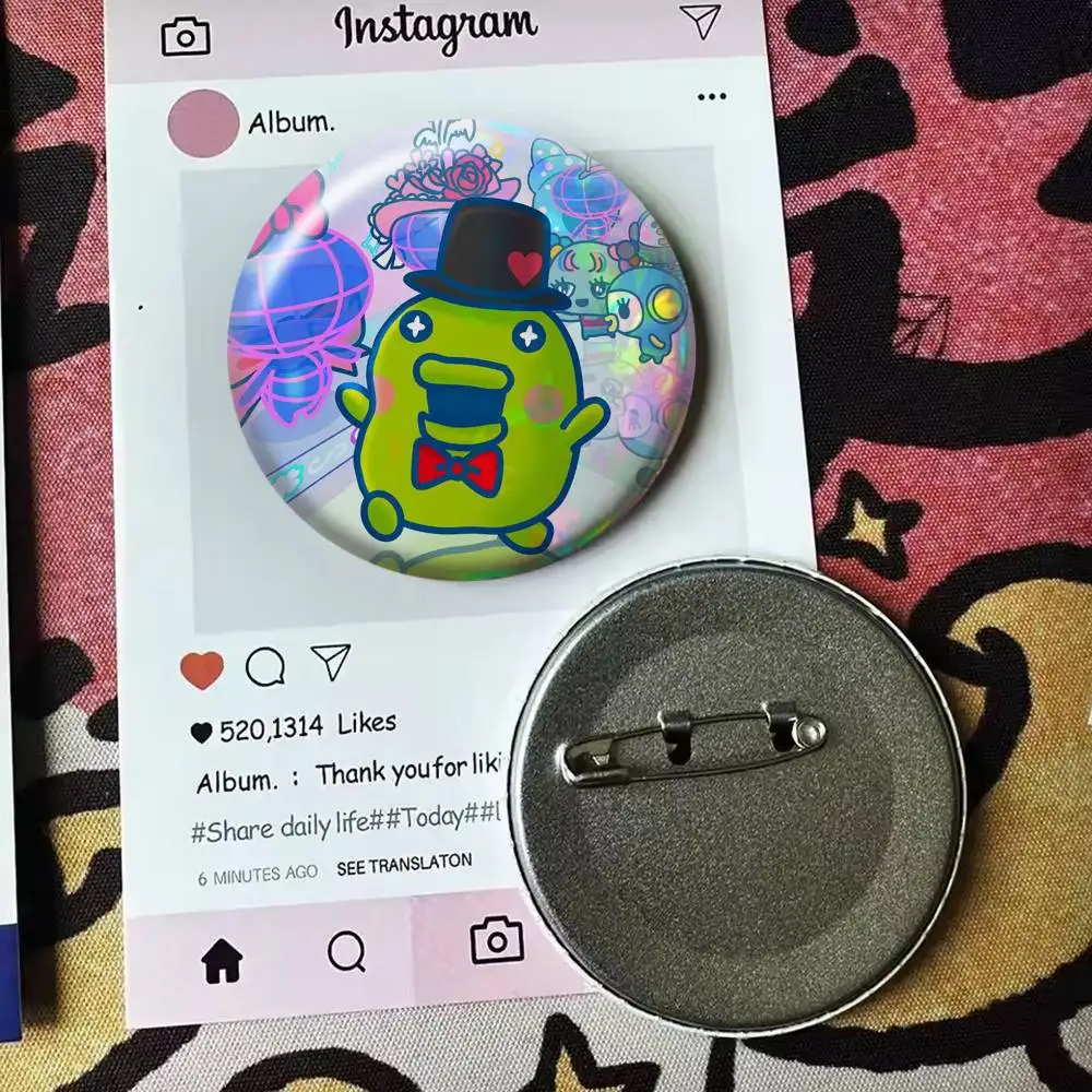 Cute K-Kuchipatchis   Badge 25 32 44 58 75 mm Round Fans Collect Friends Gifts Brooch Souvenir