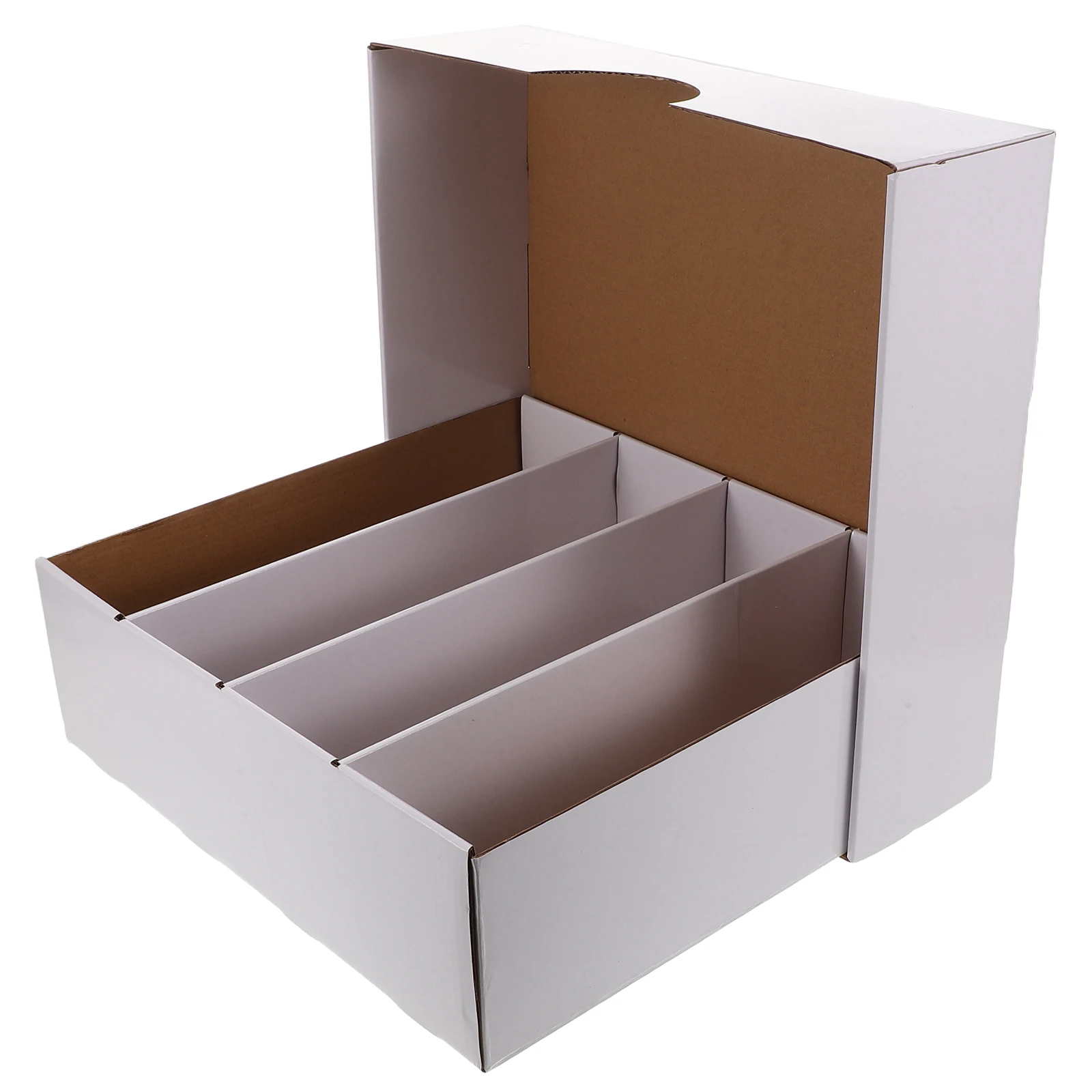 

Game Card Storage Box Large Capacity Multi Compartment Lightweight Portable Cardboard Foldable Trading Organizer Suitable