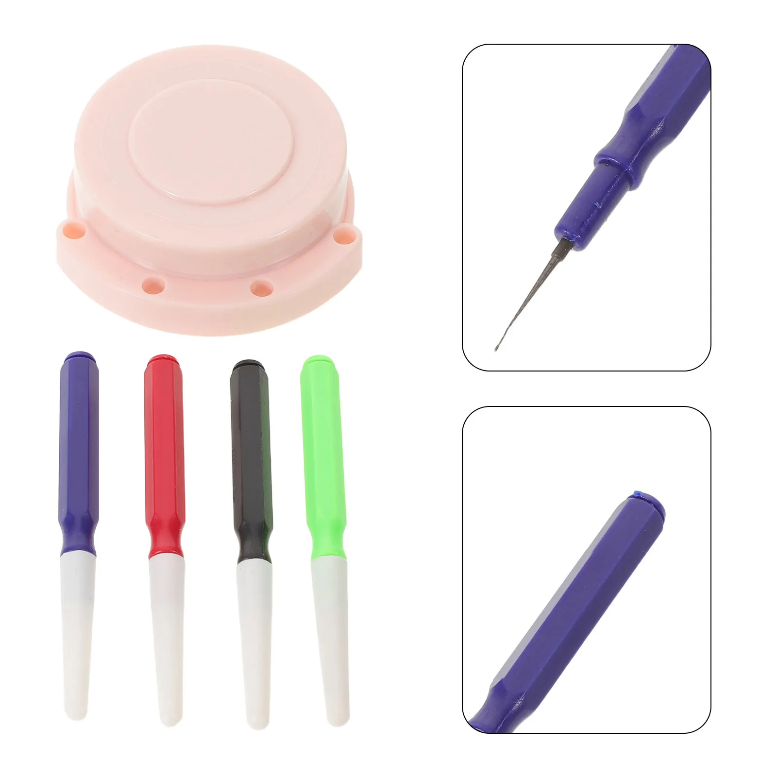 1Set Watch Repair Tool Set Watch Lube Kit For Watchmaker Mechanical Oil Pen Cup Precision Lubrication Wristwatch