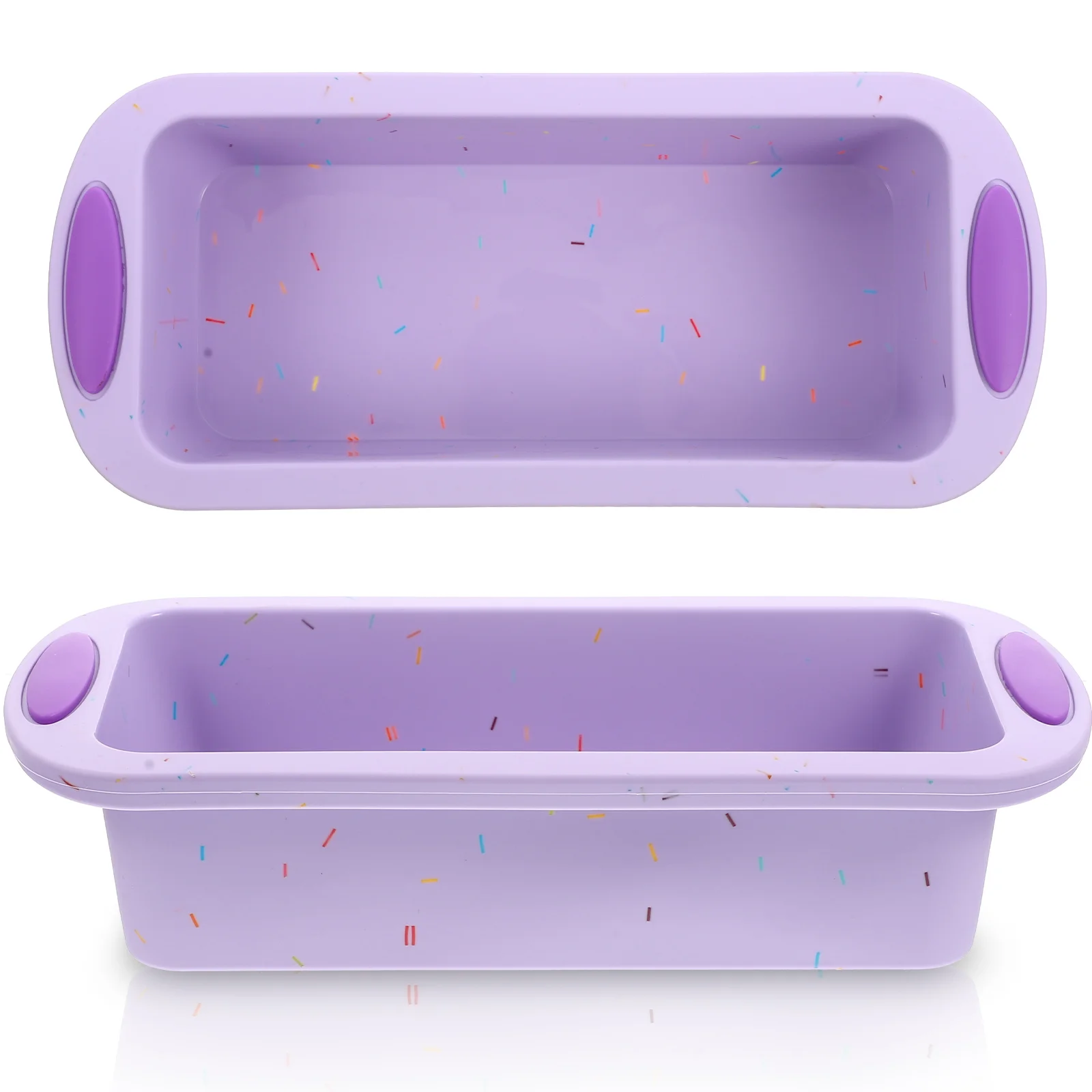 

Polish Loaf Pans Silicone Toast Mold Cooking Pot Home Baking Tool Decorative Paper Bakeware