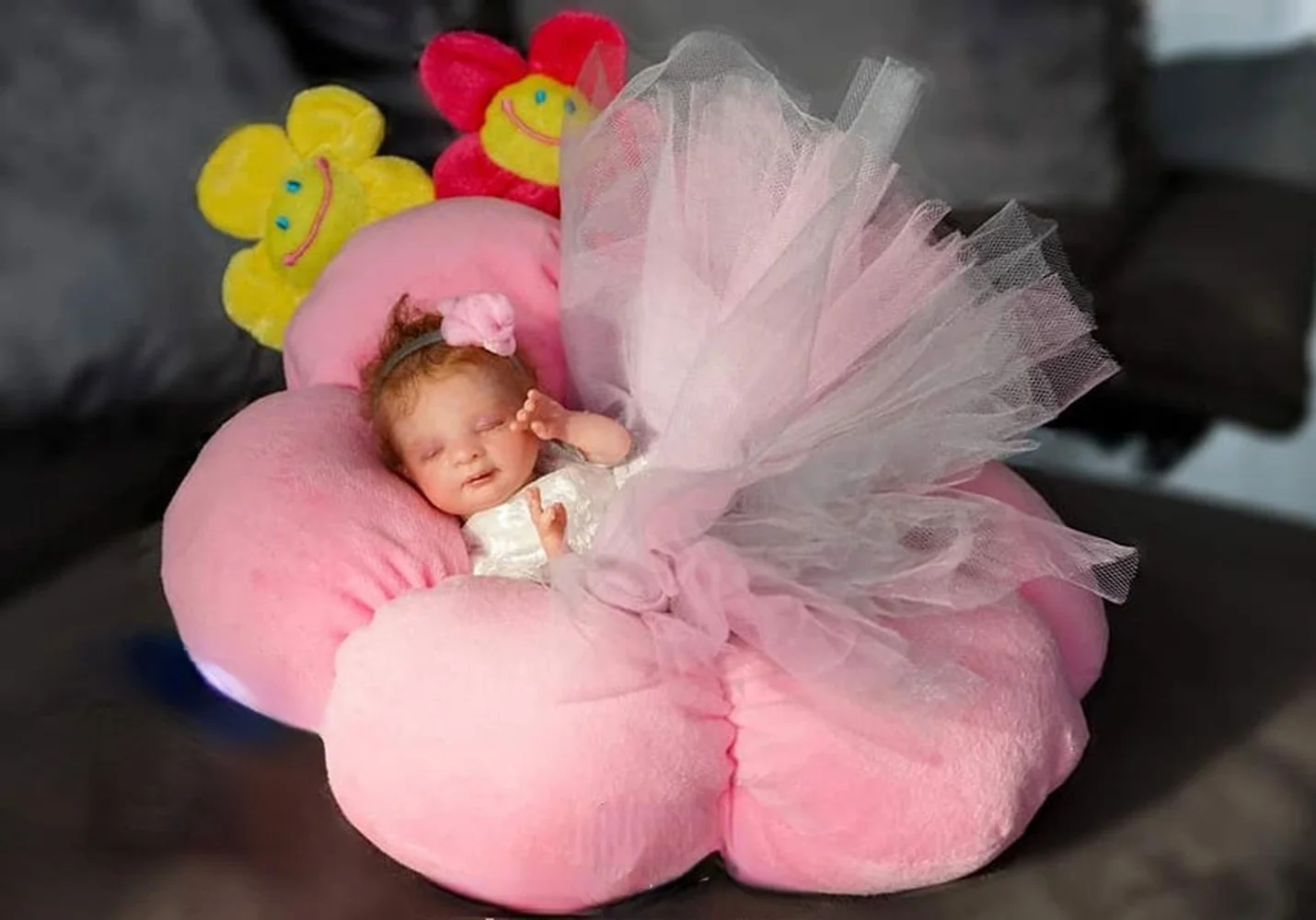 

8inch Reborn Doll kit Wynter Fairy Baby Mini Handy Doll Parts with Body Fresh Color Cute Mini Doll Kit