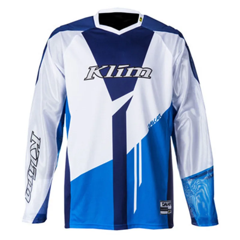 For Klim Dakar Motorcycle T-shirt Racing Men Breathable Long Sleeve Mountain Downhill Bike Clothes DH MTB Motocross Jersey view 5