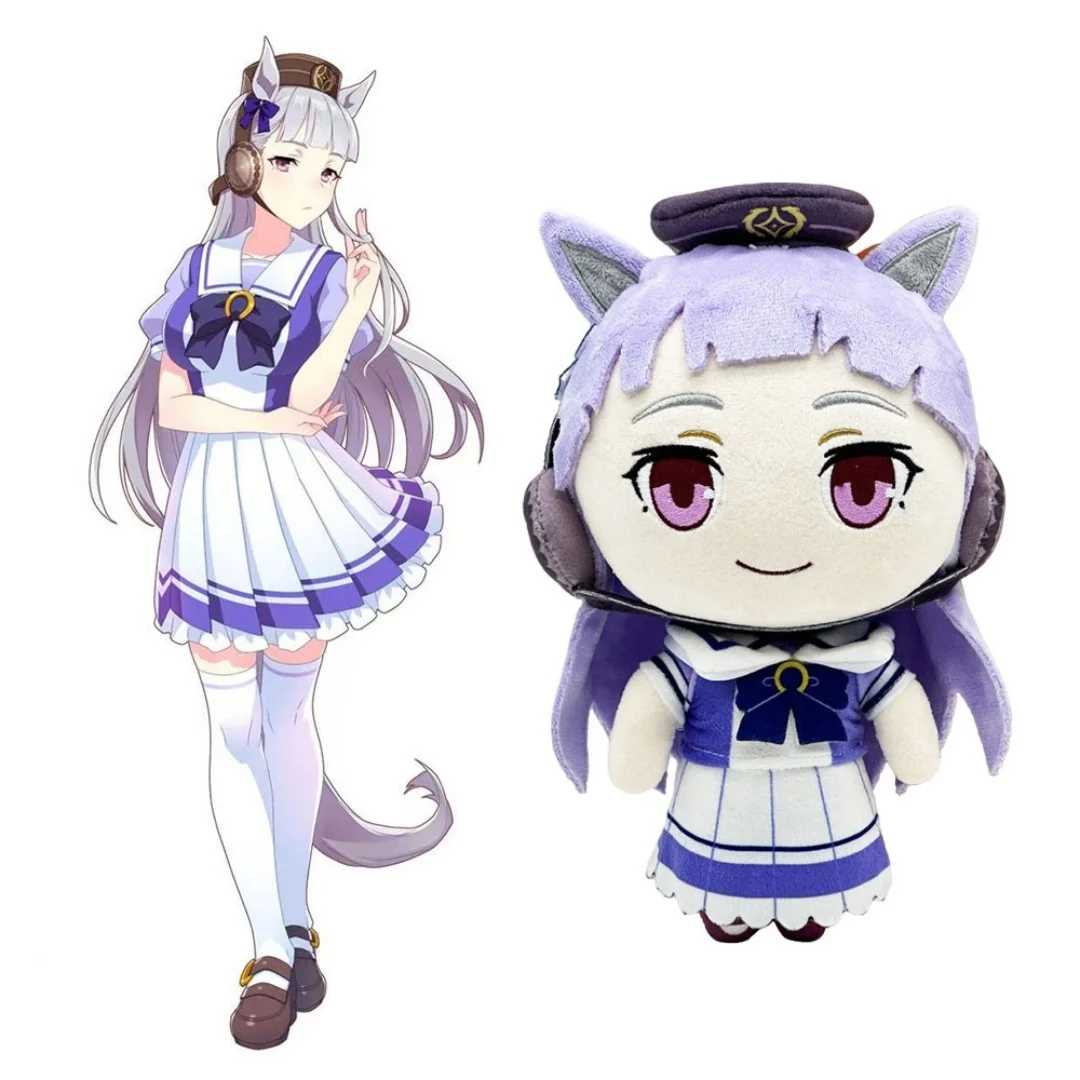 

Kawaii Uma Musume Plush Toys Pretty Derby Anime Character Gold Ship Plushie Soft Stuffed Doll for Fans Collectible Birthday Gift