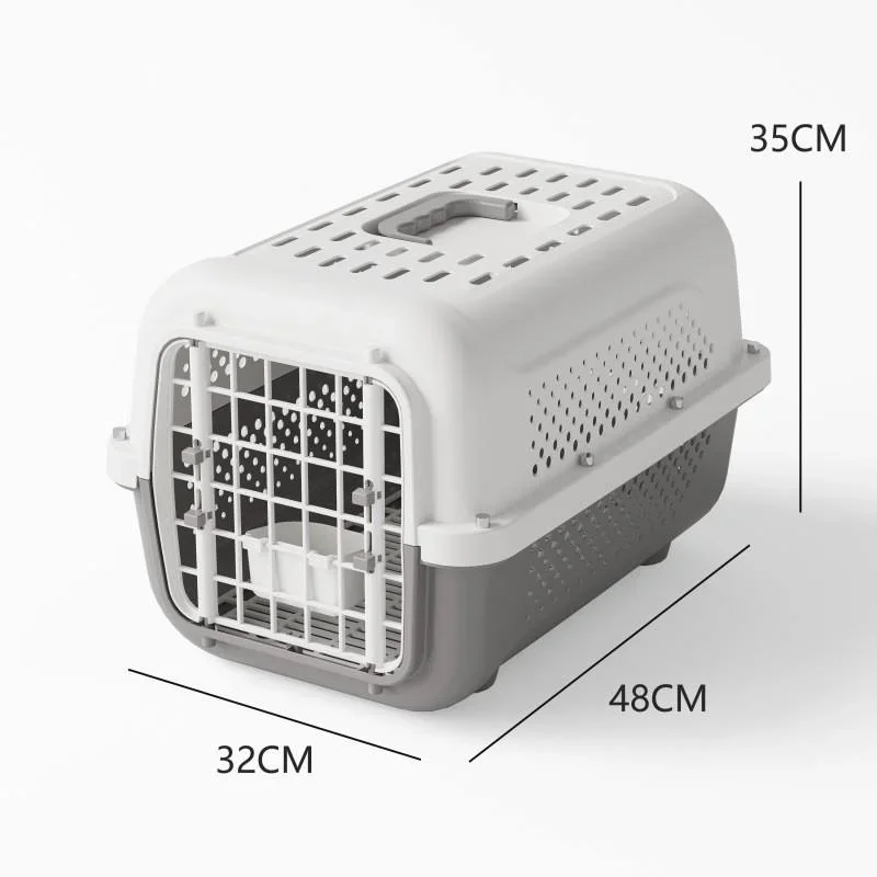 Wholesale Hot Selling Pet Airline Box cat Travel Portable cat Cage cat Bag Dog Check-in Box Portable Car Dog Cage