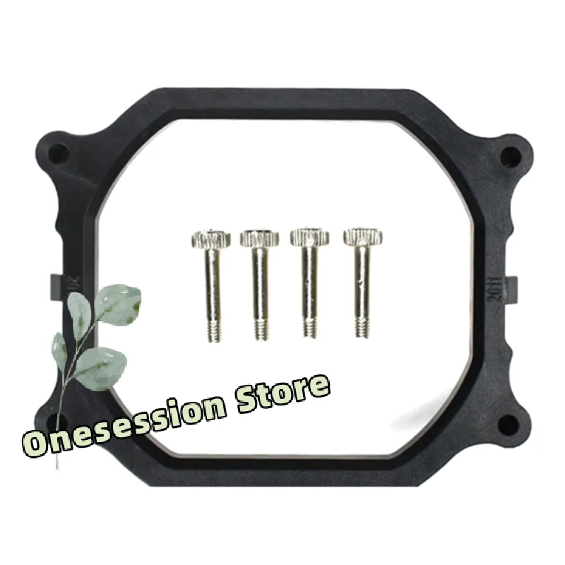 LGA 2011 CPU Holder Bracket–Plastic Frame for X79 Motherboard Socket,OEM Replacement for Securing CPU Cooler,Rectangular Design