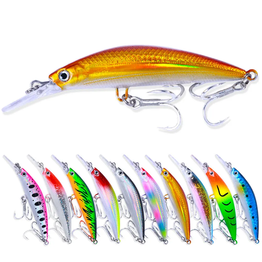 

Silver Ghost Knife Sinking Minnow Lure Bionic Durable Freshwater Topmouth Culter Bass Long Cast Slow Sink Mini Fishing Bait