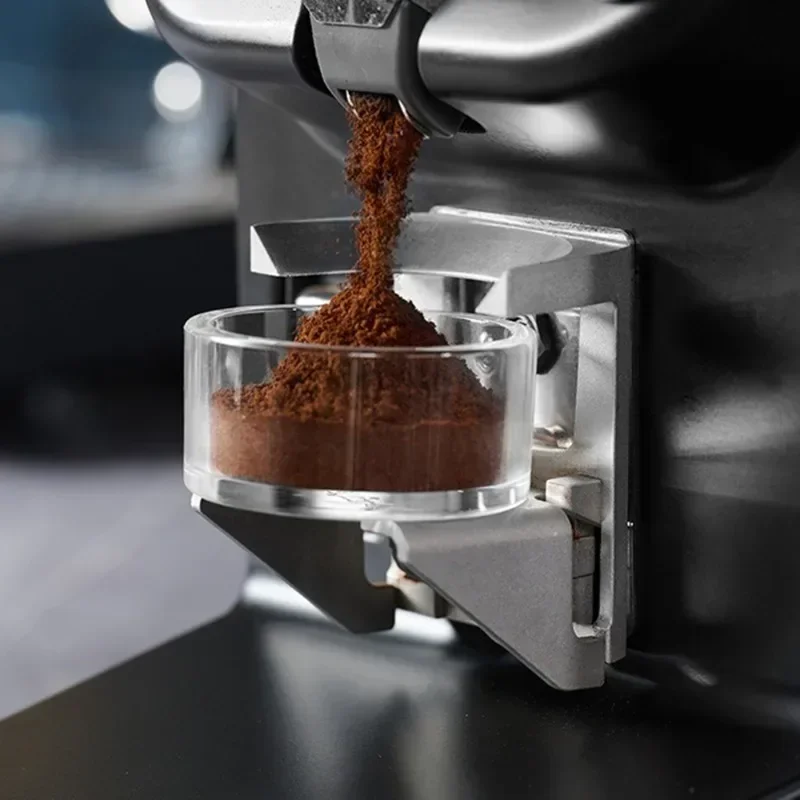 58.35MM Transparent Coffee Powder Bowl Observation Test Powder Press/Powder Dispenser Display Bowl Coffee Accessories