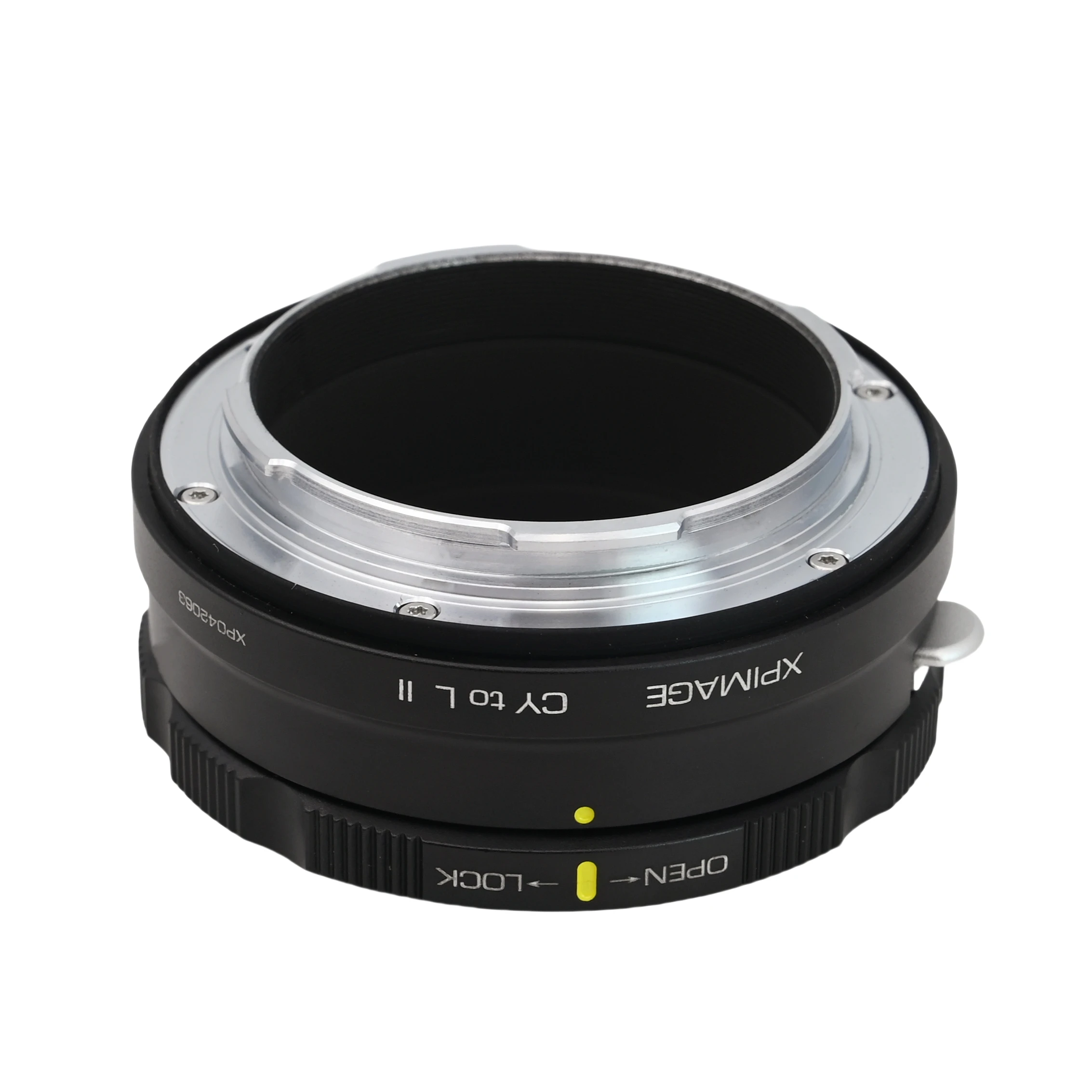 Xpimage Adapter Voor Contax Cy Lens Leica Sl Full Frame Mirrorless Camera,C/Y L Mount, Panasonic S5 S1H S1R Sigma Fp L