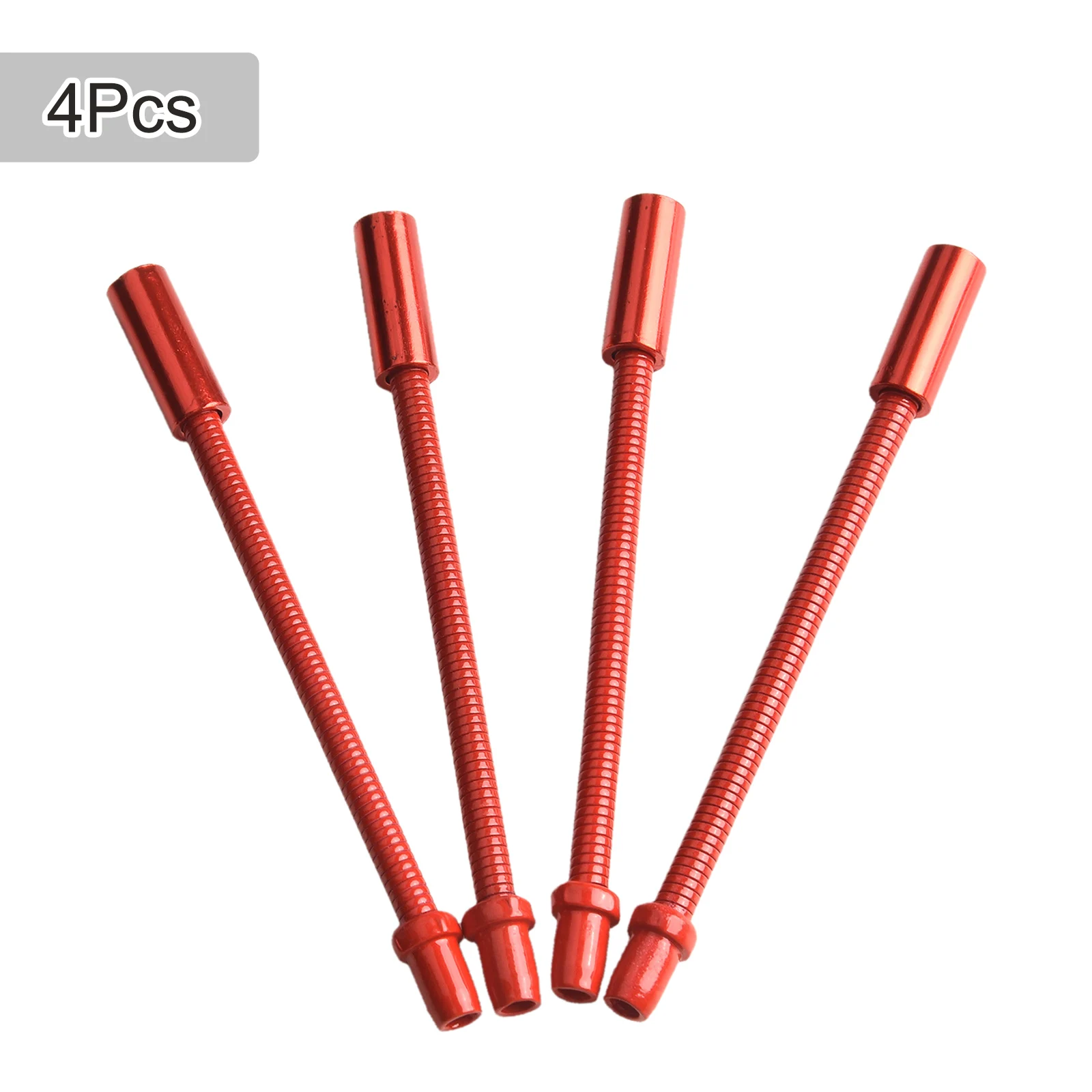 Przewody hamulcowe V-brake, sprężynowe, 4 sztuki, ze stali nierdzewnej, do rowerów MTB, prowadnica kabli hamulcowych, 20 cm