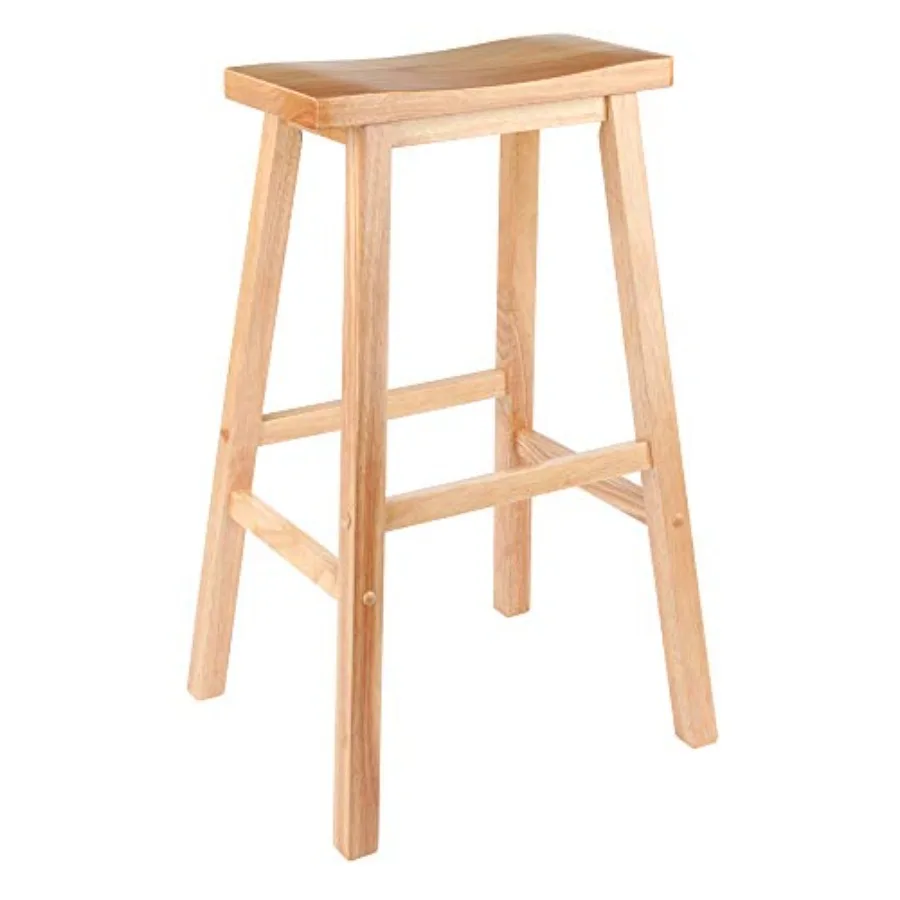 

Satori Saddle Seat Counter, in, Classic Backless Bar Chairs for Kitchen and Dining Room Seating, Timeless Essential Furniture f