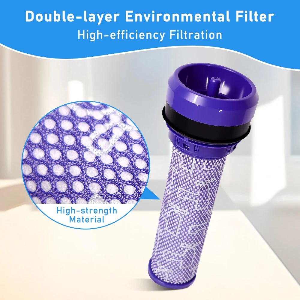 ملحقات الفلتر لدايسون DC28 DC33 DC37 DC39 DC41 DC53 مكنسة كهربائية قابلة للغسل برميل فلتر مسبق مع قطع غيار الفرشاة