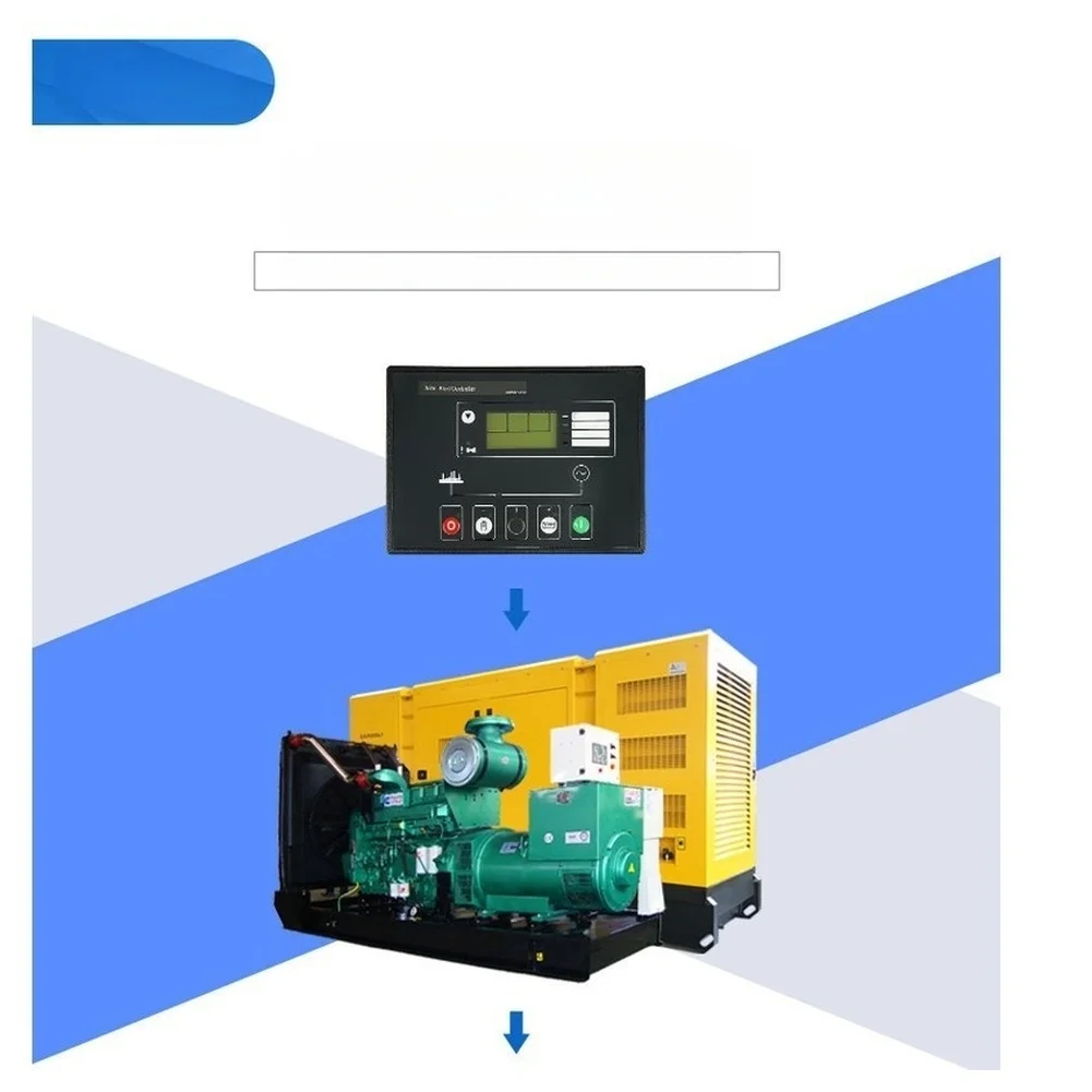 Fuel Generator Spare Part Low Voltage Generator Module For Demanding Industrial Environments Stable Wiring Connection