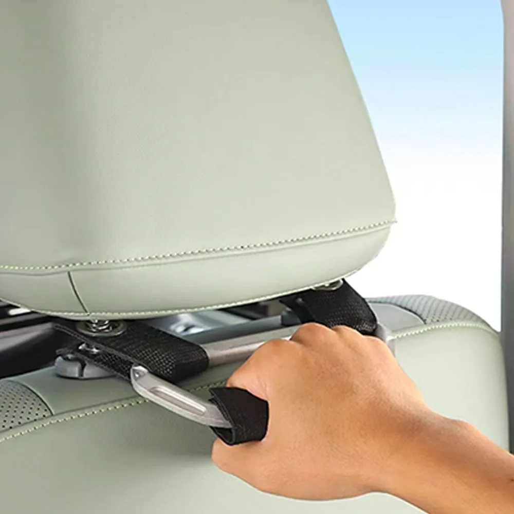 Headrest Grab Metal Handle For BAIC BJ40 BJ40C 2024-2026 Alloy Safety Assist Handrail For Passenger Easy In & Out Interior