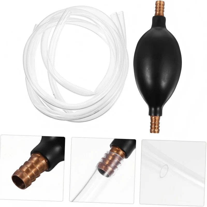 Multifunktionale Tragbare Strohpumpe, Aquarium-Wasserwechsler, Flexibler PVC-Schlauch – Detail 5