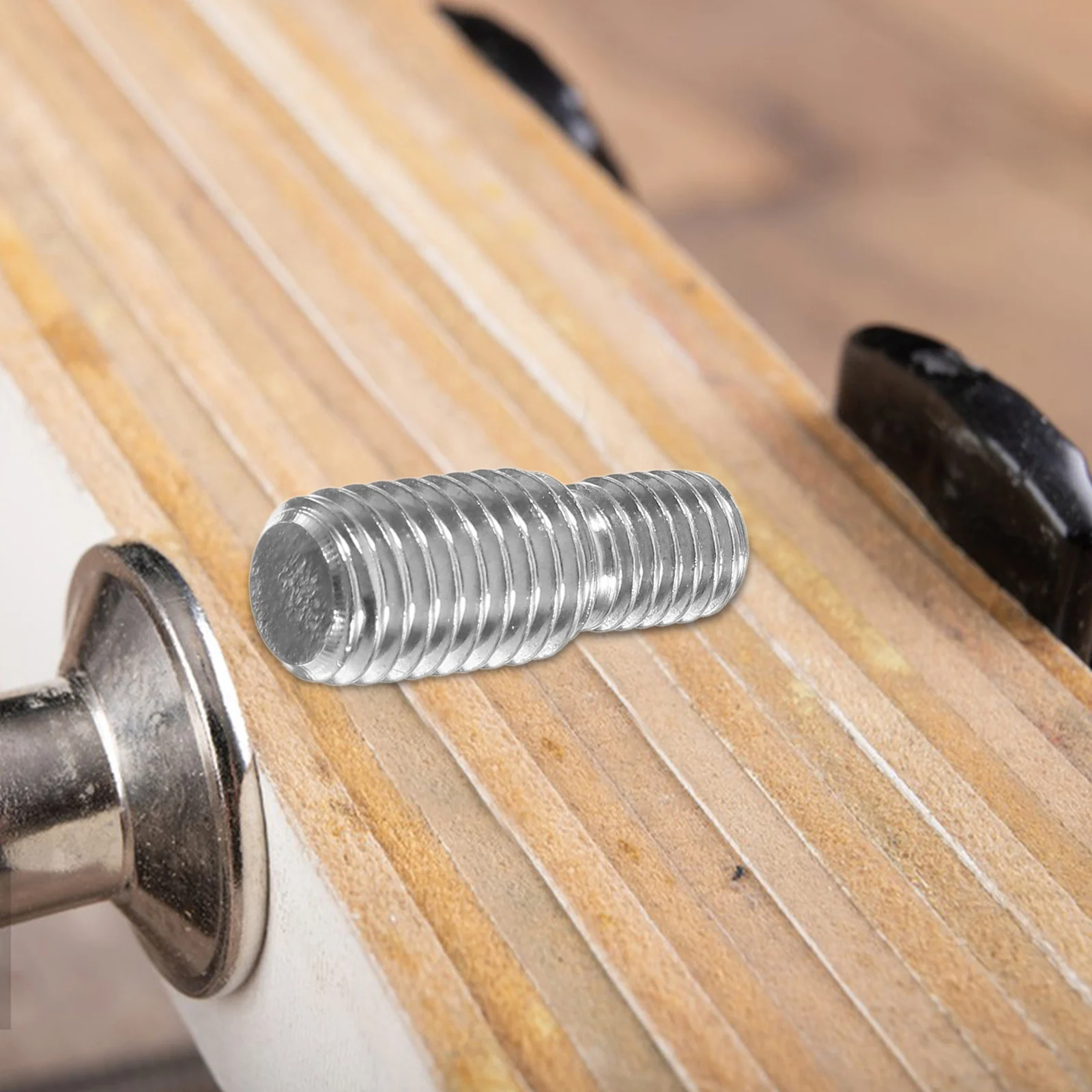 

10pcs M8xM10 Stainless Steel Conversion Screws Thread Adapter Furniture Hardware Precision Secure Connection