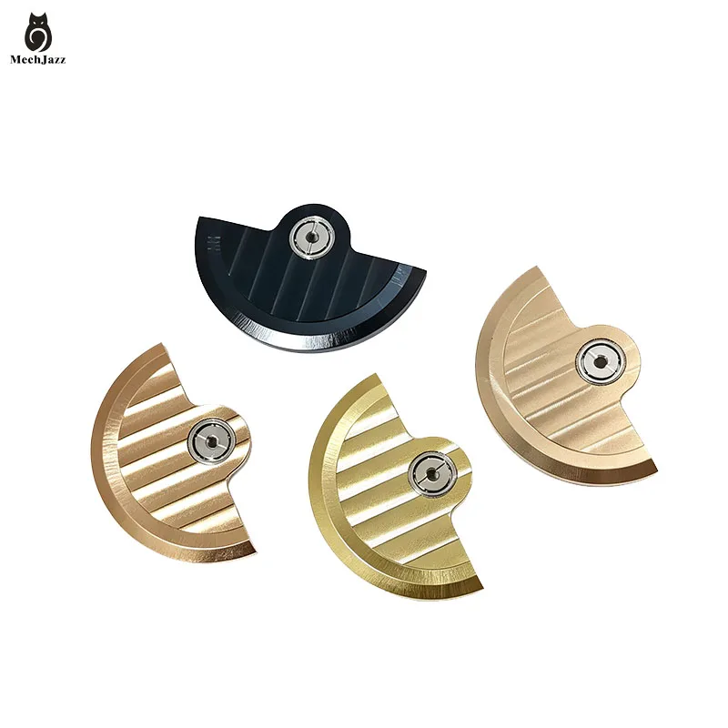 Geneva Stripes Watch Rotor Oscillating Weight, Fit NH35 NH36 NH38 4R Series Movement, Watch Modification Replacement Parts