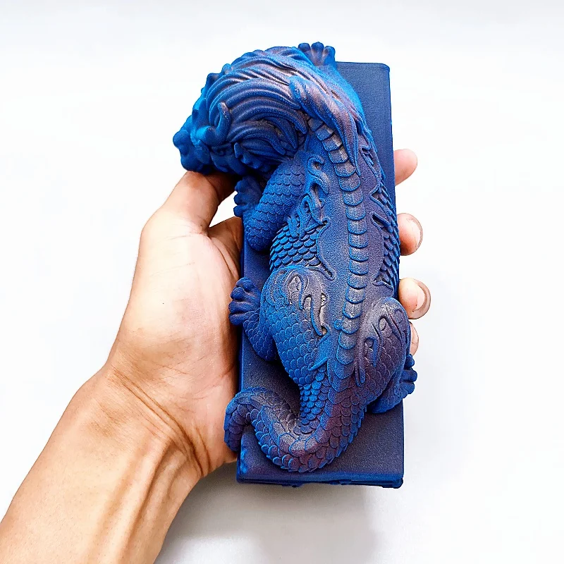 

Dragon Silicone Candle Mold Handmade 3D Dragon Aromatherapy Cream Soap Clay Epoxy Resin Casting Tools Home Decoration Crafts