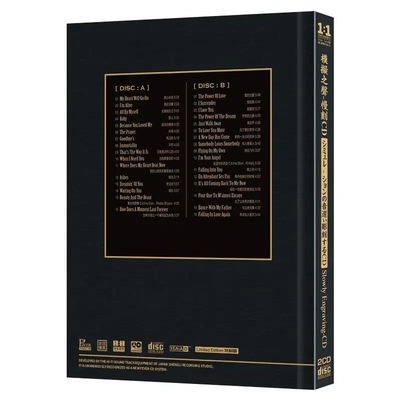 المطربات الأوروبية والأمريكية الشهيرة 2CD أغاني إنجليزية أوروبية وأمريكية كلاسيكية للحنين أقراص مضغوطة