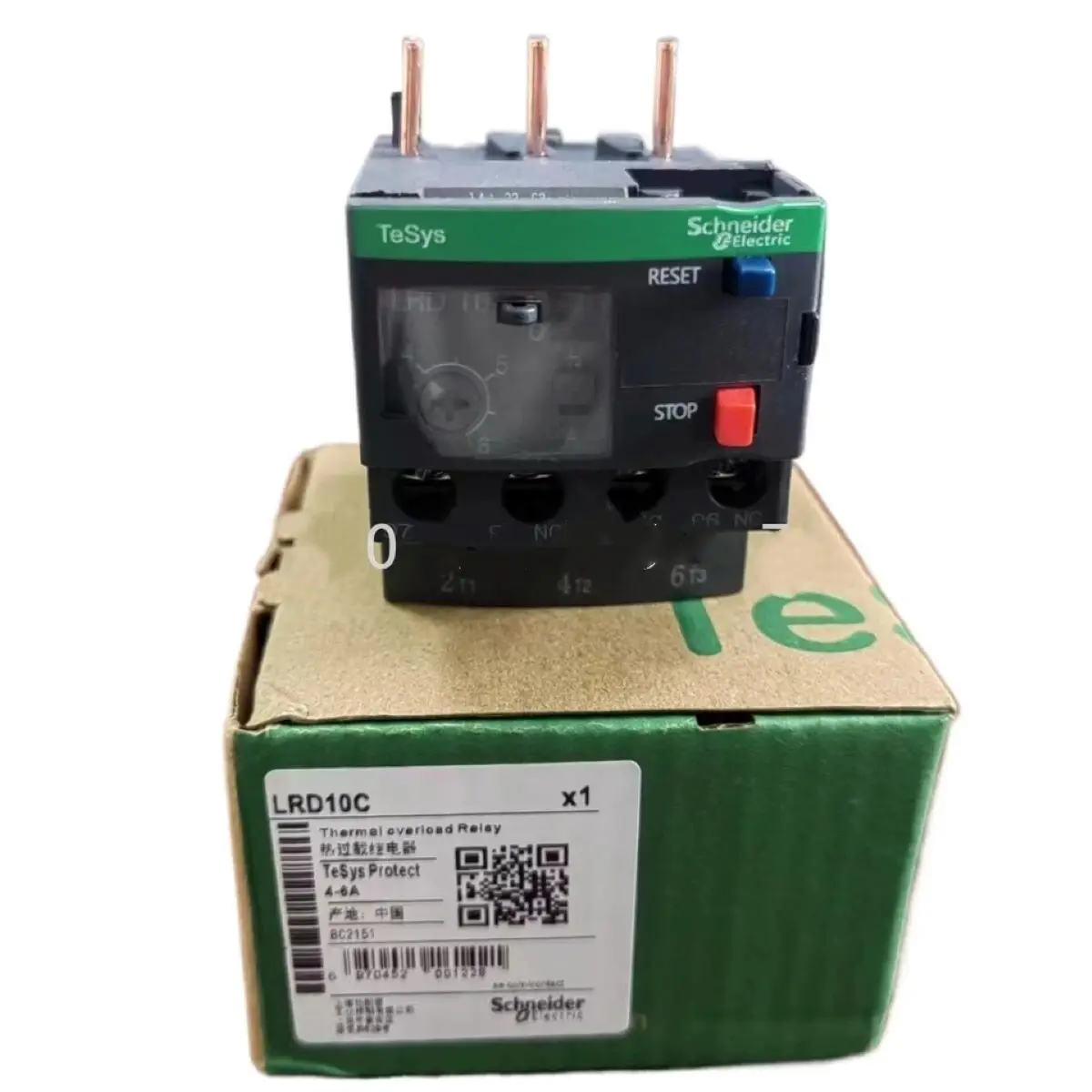 

LR2D1310 LR2-D1310 is replaced by LRD10 LRD10C TeSys LRD thermal overload relays - 4...6 A - class 10A